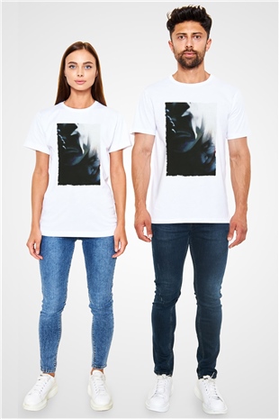 Kara Şövalye (The Dark Knight) Baskılı Beyaz T-shirt