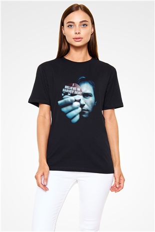 Kara Şövalye (The Dark Knight) Baskılı Siyah T-Shirt