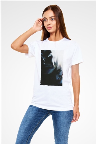 Kara Şövalye (The Dark Knight) Baskılı Beyaz T-shirt