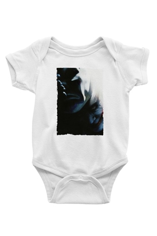 Unisex Kara Şövalye (The Dark Knight) Baskılı Bebek Body - Zıbın