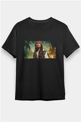 Karayip Korsanları (Pirates of the Caribbean) Siyah Tshirt