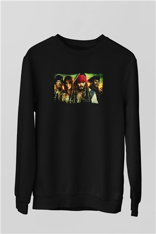 Unisex Karayip Korsanları (Pirates of the Caribbean) Sweatshirt
