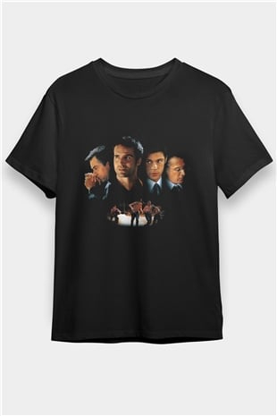 Kardeş Gibiydiler (Sleepers) Baskılı Siyah Tshirt