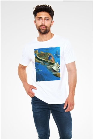 Kayıp Balık Nemo (Finding Nemo) Baskılı Beyaz Tişört