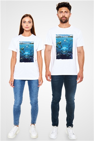 Kayıp Balık Nemo (Finding Nemo) Baskılı Beyaz Tshirt