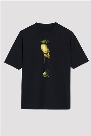 Unisex Kıyamet (Apocalypse Now) Baskılı Siyah Oversize Tshirt