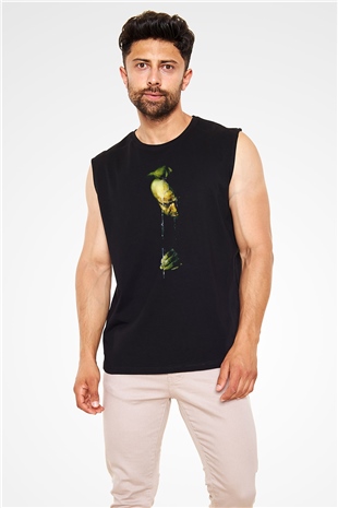 Unisex Kıyamet (Apocalypse Now) Baskılı Siyah Kolsuz Tshirt