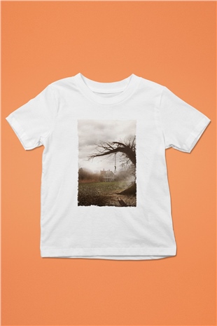Unisex Korku Seansı (The Conjuring) Baskılı Beyaz Çocuk Tshirt