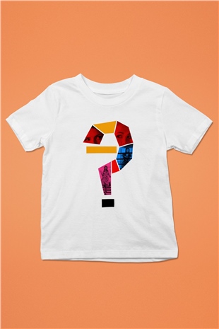 Unisex Küçük Bir Rica - A Simple Favor Baskılı Beyaz Çocuk Tişört