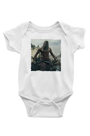 Unisex Kuzeyli (The Northman) Baskılı Bebek Body - Zıbın