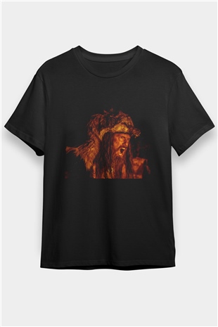 Kuzeyli (The Northman) Baskılı Siyah T-Shirt
