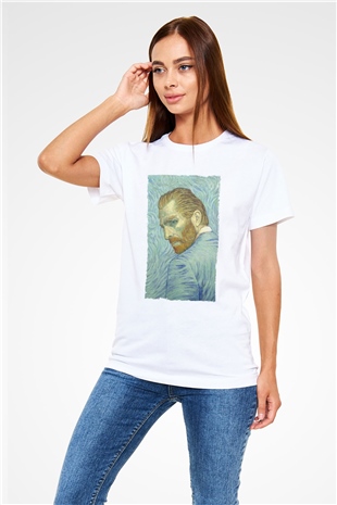 Loving Vincent Baskılı Beyaz Tişört