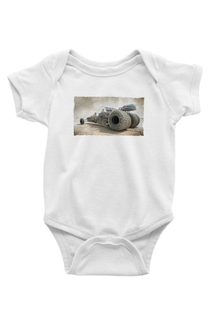 Unisex Mad Max Fury Road Baskılı Bebek Body - Zıbın