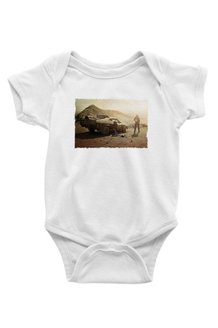 Unisex Mad Max Fury Road Baskılı Bebek Body - Zıbın