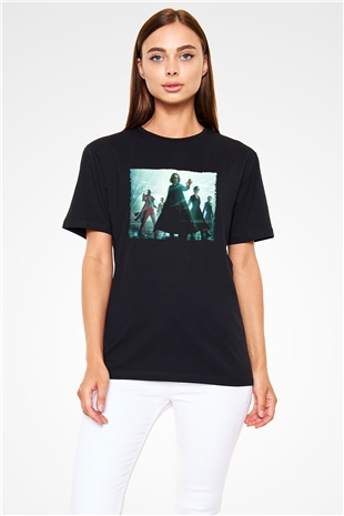 Matrix (The Matrix) Baskılı Siyah Tshirt