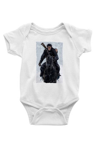 Unisex Maymunlar Cehennemi Savaş (War for the Planet of the Apes) Baskılı Bebek Body - Zıbın