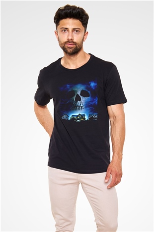 Merdiven Altındakiler (The People Under the Stairs) Baskılı Siyah T-Shirt