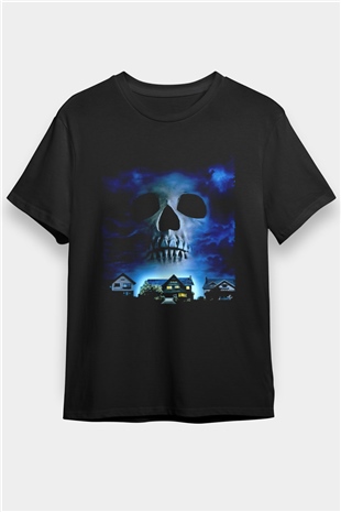 Merdiven Altındakiler (The People Under the Stairs) Baskılı Siyah T-Shirt