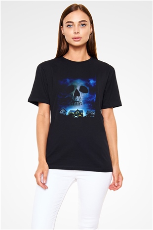 Merdiven Altındakiler (The People Under the Stairs) Baskılı Siyah T-Shirt