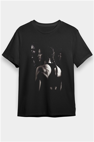Milyonluk Bebek (Million Dollar Baby) Baskılı Siyah Tshirt
