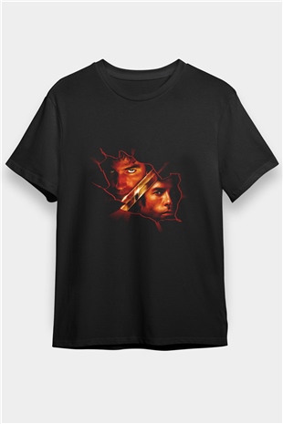 Monte Kristo Kontu (The Count of Monte Cristo) Baskılı Siyah Tshirt