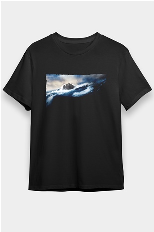 Nuh (Noah) Baskılı Siyah Tshirt