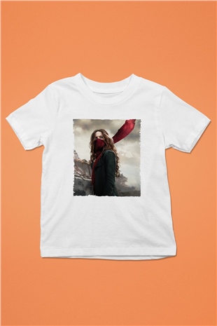 Unisex Ölümcül Makineler (Mortal Engines) Baskılı Beyaz Çocuk Tişört