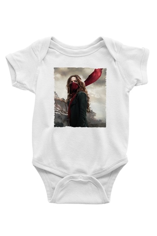 Unisex Ölümcül Makineler (Mortal Engines) Baskılı Bebek Body - Zıbın