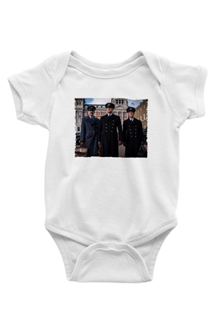 Unisex Operation Mincemeat Baskılı Bebek Body - Zıbın