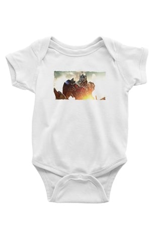 Unisex Optimus Prime Baskılı Bebek Body - Zıbın