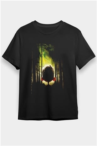 ParaNorman Baskılı Siyah Tshirt