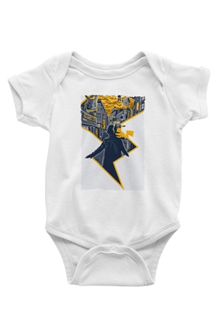 Unisex Pokémon Dedektif Pikachu (Pokémon Detective Pikachu) Baskılı Bebek Body - Zıbın
