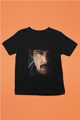 Unisex Predestination (Kader) (Predestination) Baskılı Siyah Çocuk T-Shirt