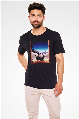 Prenses Gelin (The Princess Bride) Baskılı Siyah T-Shirt