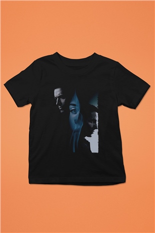 Unisex Prestij (The Prestige) Baskılı Siyah Çocuk Tshirt