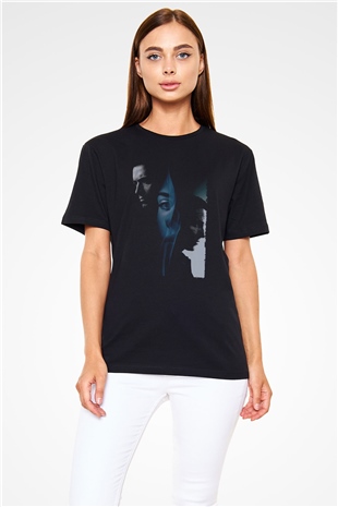 Prestij (The Prestige) Baskılı Siyah Tshirt