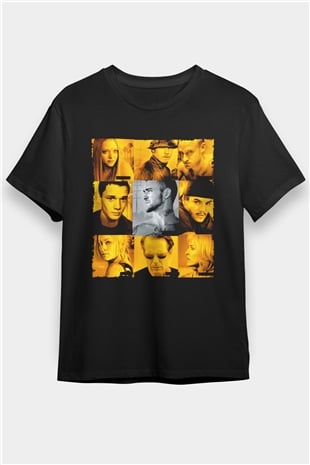 Rehine (Alpha Dog) Baskılı Siyah T-shirt