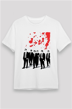 Rezervuar Köpekleri (Reservoir Dogs) Baskılı Beyaz Tişört