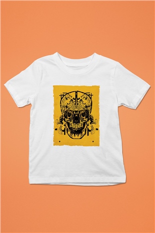 Unisex Sicario Baskılı Beyaz Çocuk Tshirt