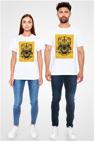 Sicario Baskılı Beyaz Tshirt