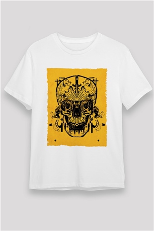 Sicario Baskılı Beyaz Tshirt
