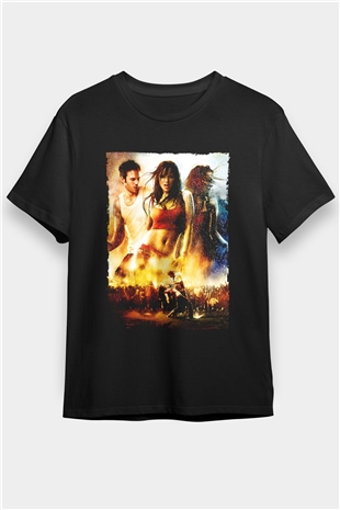 Sokak Dansı (Step Up 2 The Streets) Baskılı Siyah Tshirt