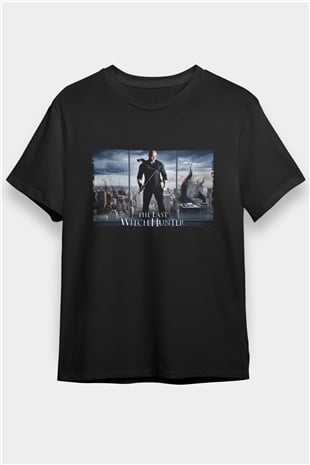 Son Cadı Avcısı (The Last Witch Hunter) Baskılı Siyah Tshirt