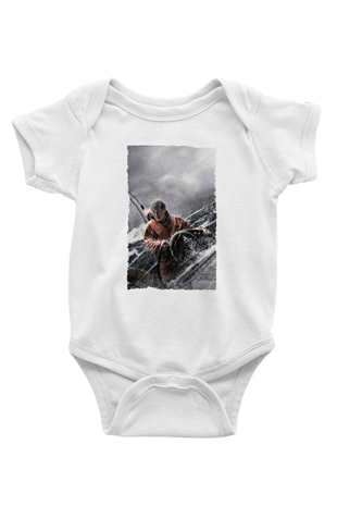 Unisex Sona Doğru - All Is Lost Baskılı Bebek Body - Zıbın