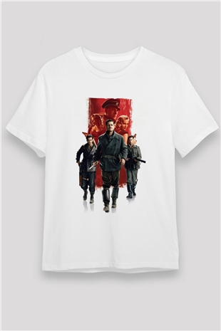 Soysuzlar Çetesi (Inglourious Basterds) Baskılı Beyaz Tshirt