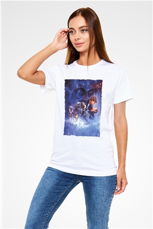Star Wars İmparatorun Dönüşü (The Empire Strikes Back) Baskılı Beyaz Tshirt