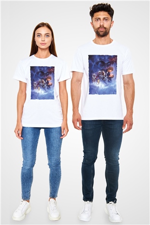 Star Wars İmparatorun Dönüşü (The Empire Strikes Back) Baskılı Beyaz Tshirt