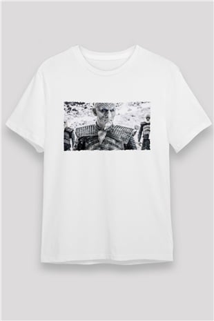 Taht Oyunları Baskılı Beyaz Tshirt