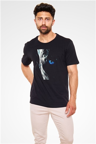 Taht Oyunları Baskılı Siyah Tshirt