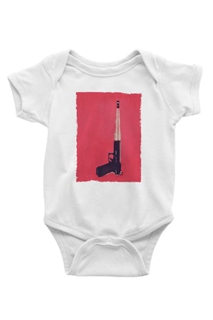Unisex Tam Gaz - Baby Driver Baskılı Bebek Body - Zıbın